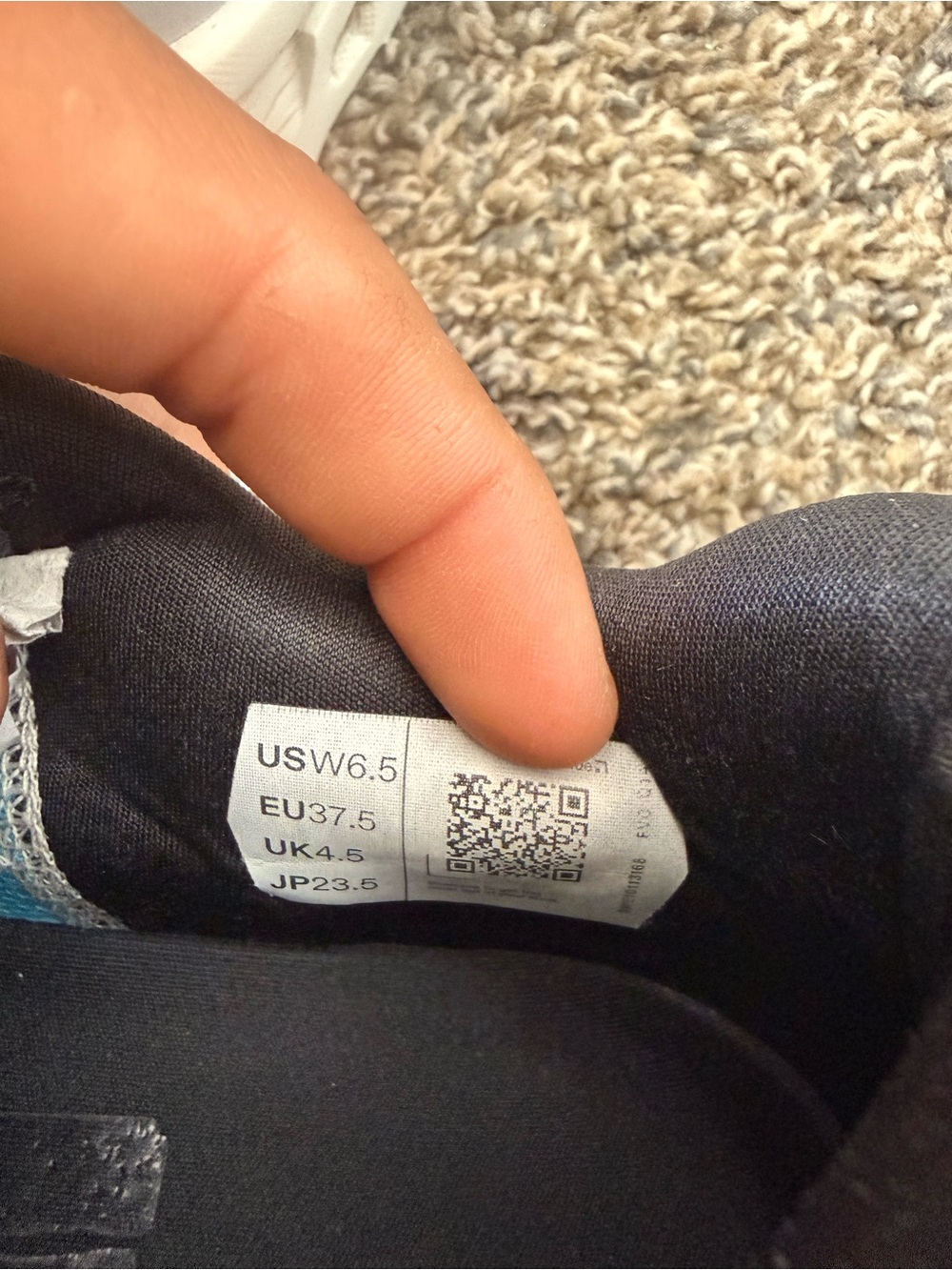 On Cloudrunning Women's Athletic Shoes in Light Gray and Blue - Picture 7 of 7